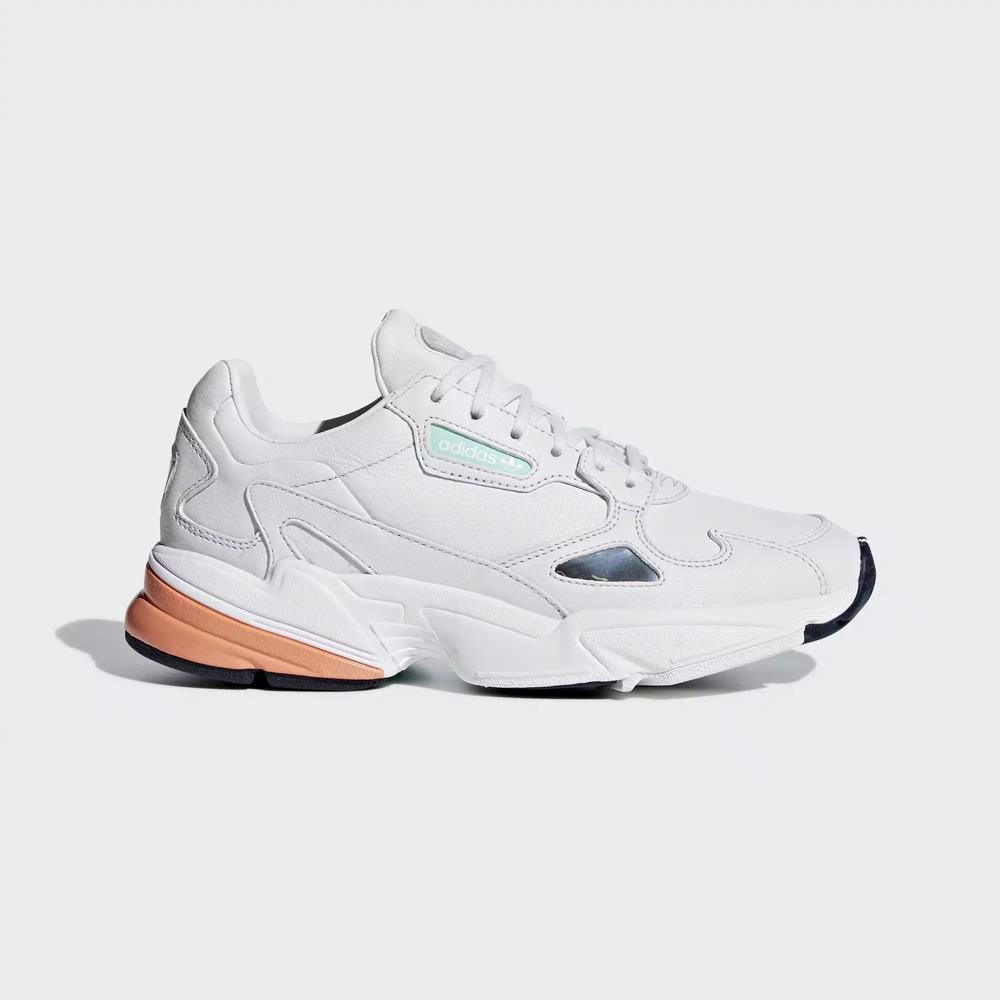 Adidas Falcon Tenis Blancos Para Mujer (MX-67337)